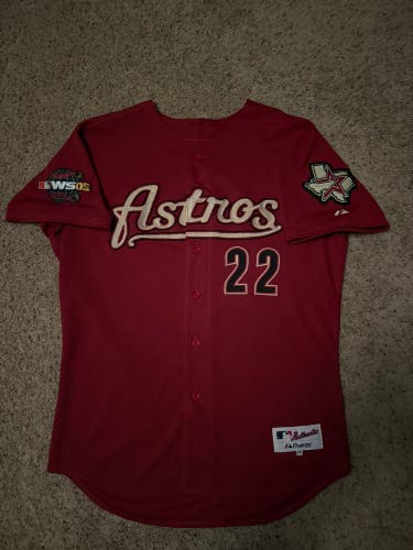 Houston Astros Roger Clemens Authentic 2005 World Series Jersey