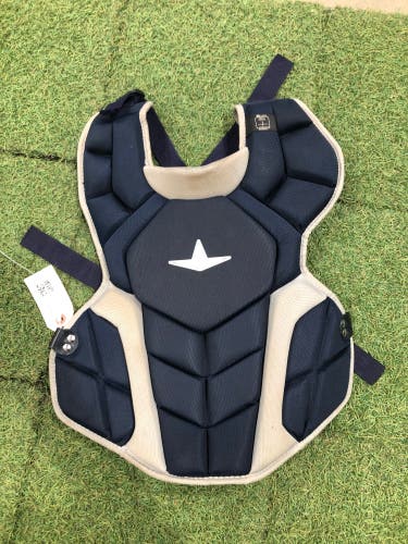 Blue Youth All Star Catcher's Chest Protector (Used)