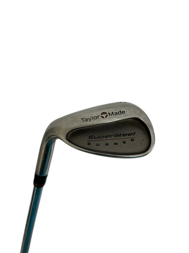 Used Taylormade BURNER SUPERSTEEL Golf Wedge Mens LH Sand Wedge 11692-S000147689