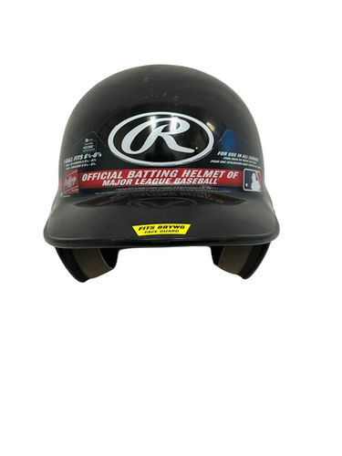 Used Rawlings MLTBH-R1 Batting Helmet No Mask Black One Size 11692-S000147760