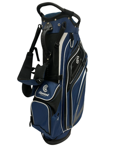 Used Cleveland NAVY STAND Mens Stand Bag Navy Blue 11692-S000147435
