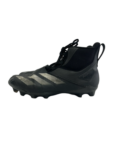 Used Adidas ADIZERO CHAOS Adult FB Cleats Black Senior 10 11692-S000147477