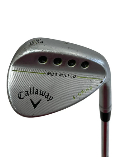Used Callaway MD3 MILLED Golf Wedge Mens RH 52 Degree 11692-S000147553