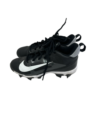 Used Nike ALPHA MENACE SHARK Jr FB Cleats Black Junior 04.5 11692-S000147571