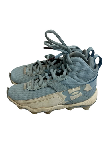 Used Under Armour HARPER BB/SB Cleats Carolina Blue Junior 02 11692-S000147583