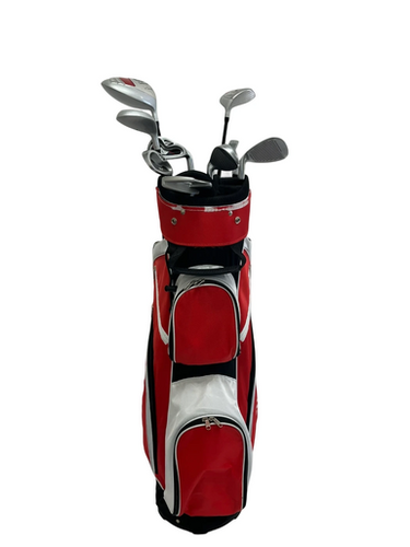 Used GO GOLF Womens Package Set RH Red 9 Piece 11692-S000147610