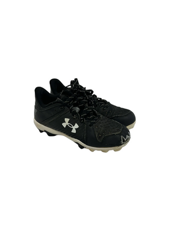 Used Under Armour LEADOFF BB/SB Cleats Black Junior 03.5 11692-S000147626