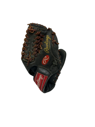 Used Rawlings GOLD GLOVE BB/SB Glove RH Throw Black 11 1/2" 11692-S000147657