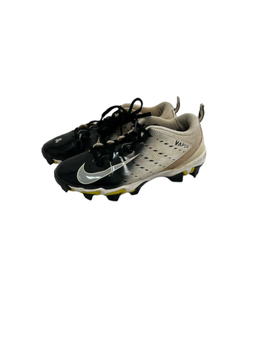 Used Nike UNTOUCHABLE SHARK Jr FB Cleats Black And White Junior 06 11692-S000147677