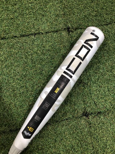 2025 Rawlings Icon Composite Bat USSSA Certified (-8) Composite 23 oz 31" (Used)