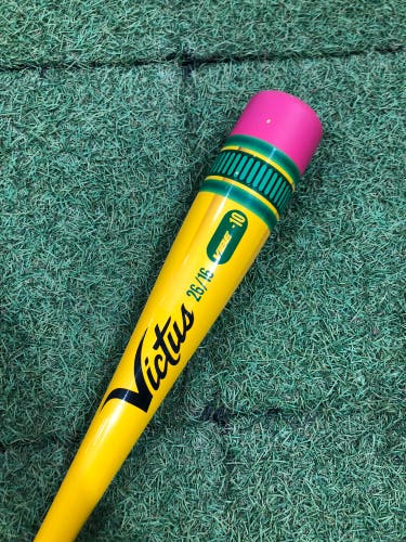 2024 Victus Vibe Alloy Bat USABat Certified (-10) Alloy 16 oz 26" (Used)