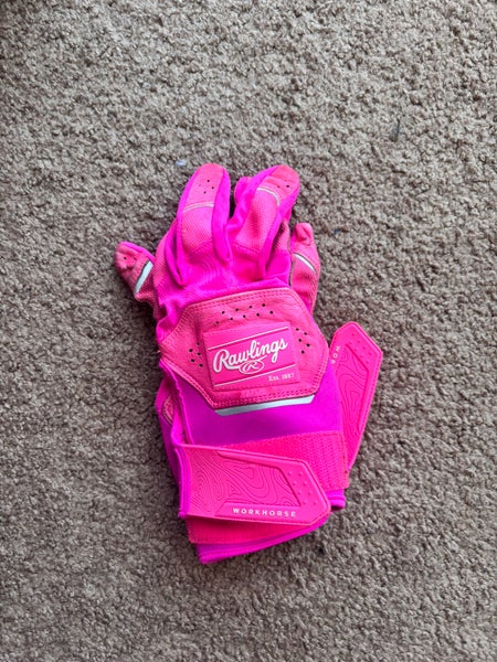 Large Rawlings Batting Gloves (Used)