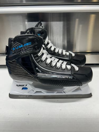 True Custom SVH Pro Goalie Skate Size 8 Regular Width (New) QMJHL Pro Stock
