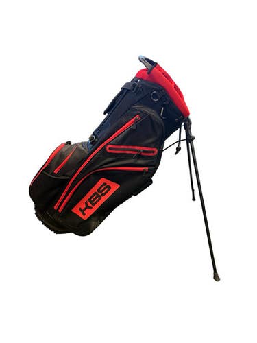 Used KSB 6-Way Mens Stand Bag Black 10299-S000307750