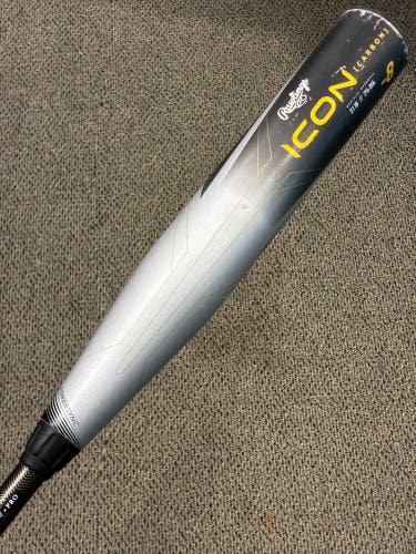 2023 Rawlings Icon Composite Bat USABat Certified (-8) Composite 23 oz 31" (Used)