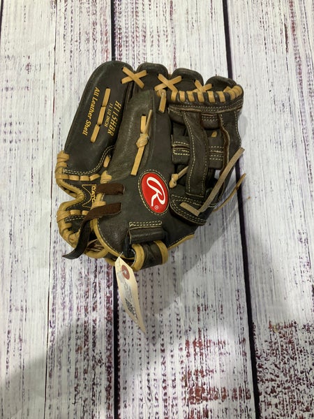Brown Rawlings Highlight Series LH Baseball Glove 11.5" (Used)