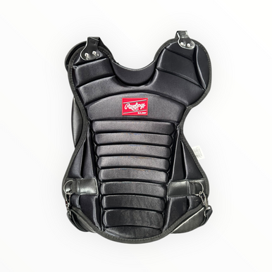 Used Rawlings RCP Catchers Chest Protector Black Adult 11375-S000375498