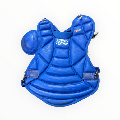 Used Rawlings CP750 Catchers Chest Protector Royal Blue Adult 11375-S000375497