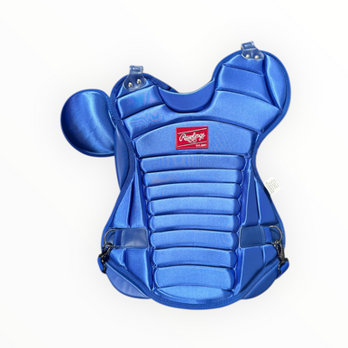 Used Rawlings RCP Catchers Chest Protector Royal Blue Adult 11375-S000375494
