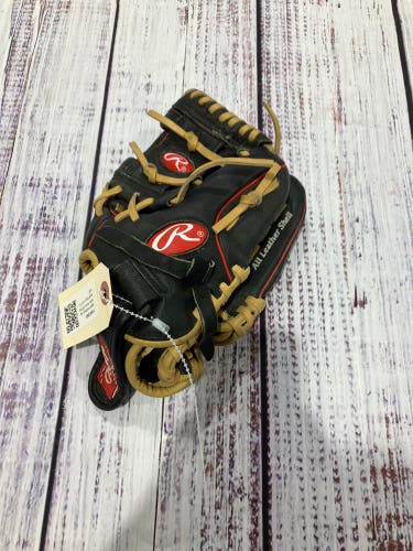 Black Rawlings Highlight Series RH Baseball Glove 10.5" (Used)