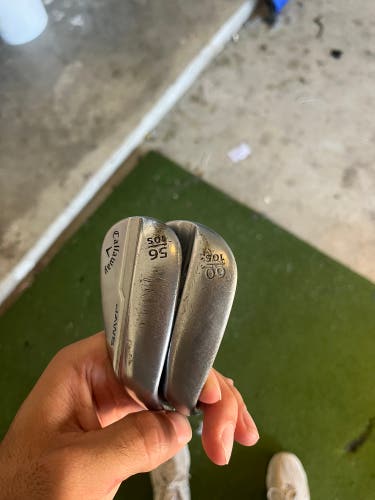 Men's Callaway Jaws MD5 Right Handed Wedges 60  and 56 Degree (Used)