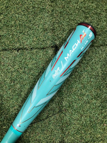 2024 Rawlings Mach AI Alloy Bat USSSA Certified (-10) Alloy 19 oz 29" (Used)