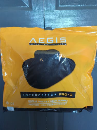 New Aegis Interceptor Pro-G Neck Guard Senior Large/Xlarge