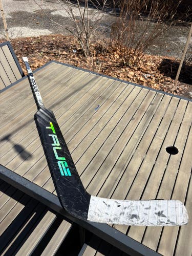 Junior True HZRDUS 7x Regular Goalie Stick 21" Paddle (Used)