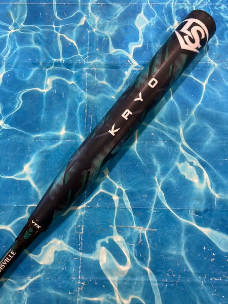 Black 2025 Louisville Slugger Kryo Composite Bat (-10) Composite 23 oz 33" (Used)