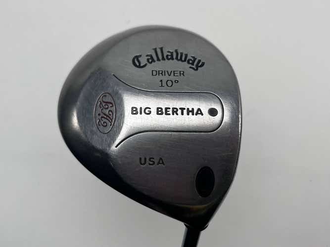 Callaway Big Bertha Driver 10* RCH 90 Regular Graphite Mens RH