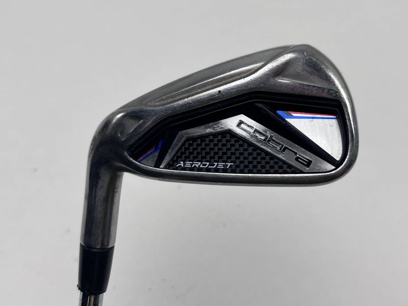 Cobra AeroJet Single 7 Iron True Temper DG Pro S300 Stiff Steel Mens LH