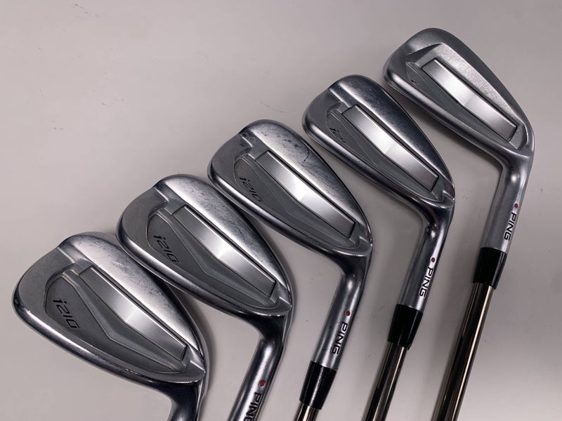 Ping i210 Iron Set 6-PW Red Dot 1* Flat Recoil ES 780 F3 Regular RH -1/2''