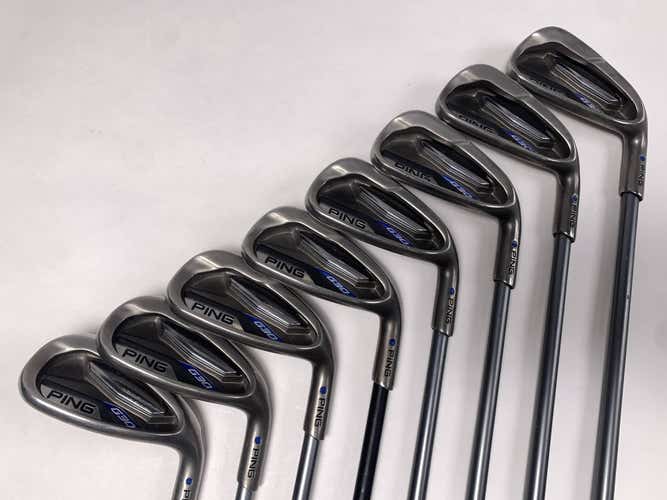 Ping G30 Iron Set 5-PW+GW+SW Blue Dot 1* Up TFC 419 Regular Graphite Mens RH