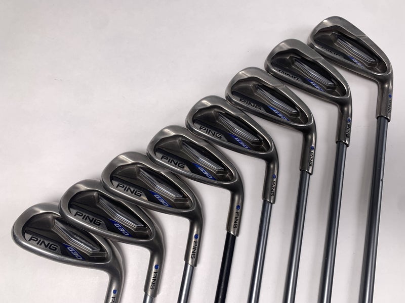 Ping G30 Iron Set 5-PW+GW+SW Blue Dot 1* Up TFC 419 Regular Graphite Mens RH