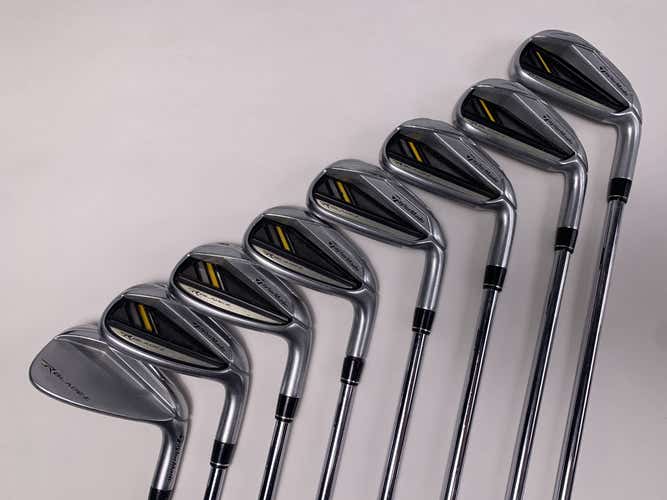 TaylorMade RocketBladez Iron Set 4-PW+GW RocketFuel 85g Regular Steel Mens RH
