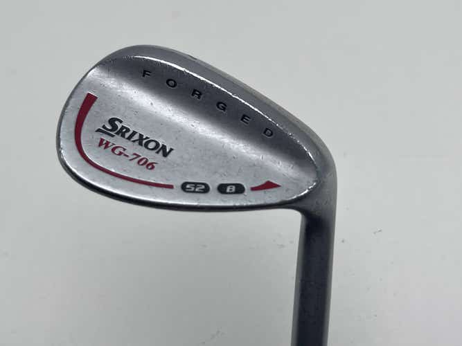 Srixon WG 706 Gap Wedge GW 52* 8 Bounce True Temper Dynamic Gold Wedge RH