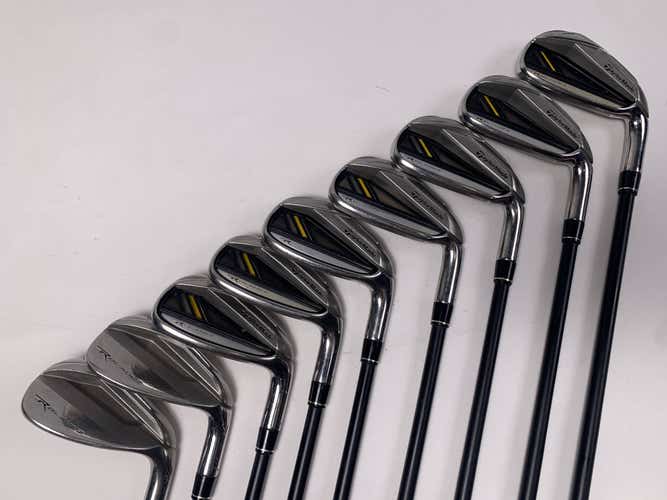 TaylorMade RocketBladez Iron Set 4-PW+AW+SW 65g Regular Graphite Mens RH