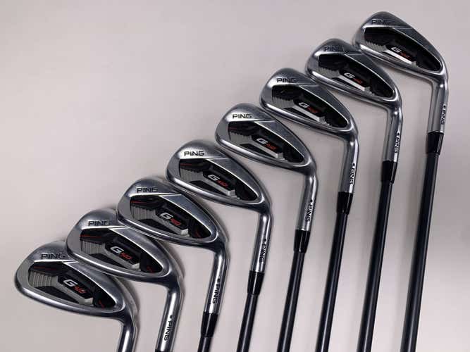 Ping G410 Iron Set 5-PW+GW+SW Black Dot Alta CB AWT Soft Regular Senior RH