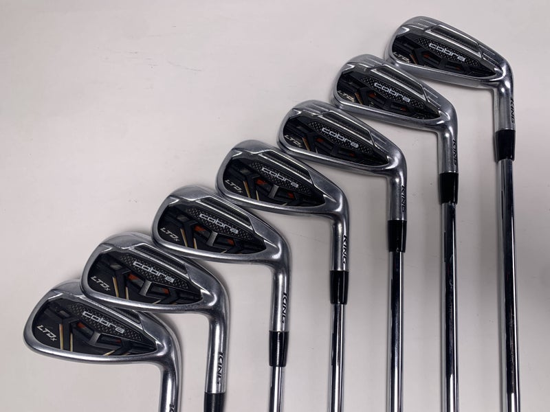 Cobra LTDx Iron Set 5-PW+GW Regular Steel Mens RH