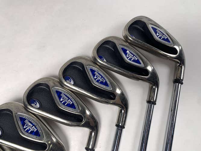 TaylorMade RocketBladez Iron Set 5-PW RocketFuel 65g Regular Graphite Mens RH