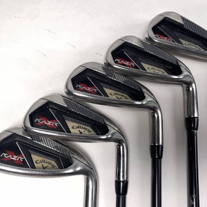 Callaway Razr X Iron Set 7-PW+GW 75g Regular Graphite Mens RH