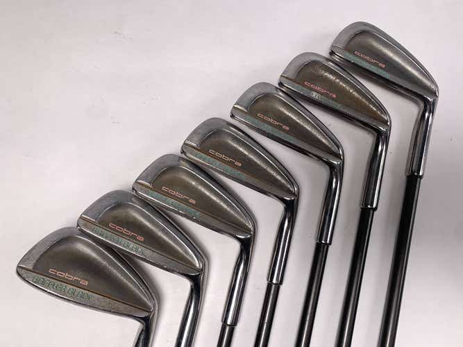 Cobra Baffler Blade Iron Set 5-PW+SW Ladies Graphite Womens RH Undersize Grips