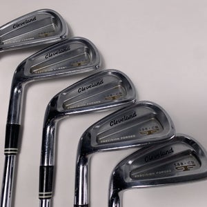 Cleveland 588 CB 2012 Iron Set 5-9 True Temper Dynamic Gold S300 Stiff LH -1''