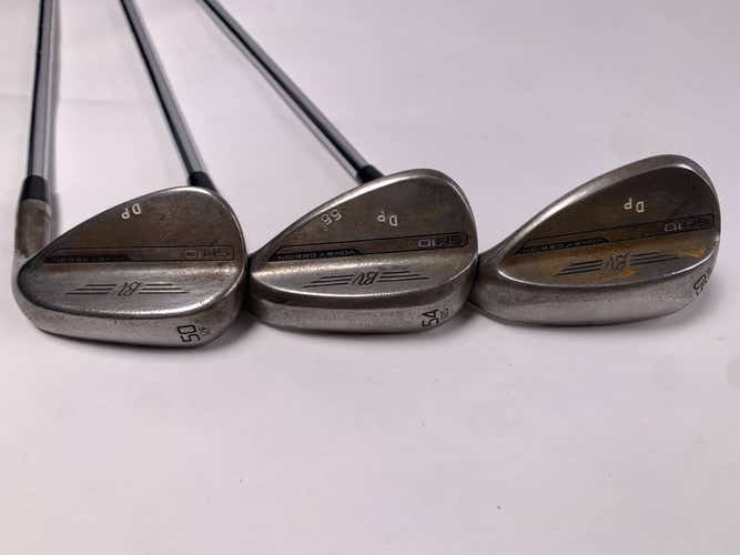 Titleist Vokey SM10 Raw Tour Issue Wedge Set 50*12 | 54*10 | 60*8 S400 Stiff RH