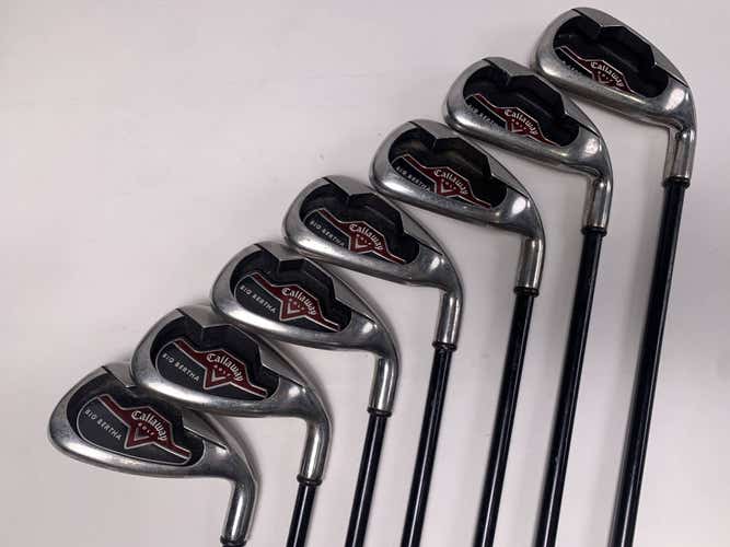 Callaway Big Bertha 2004 Iron Set 4-PW 75g Regular Graphite Mens RH