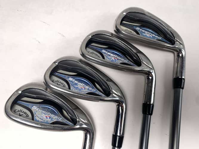 Callaway Steelhead XR Iron Set 7-PW Matrix Ozik Program F15 50g Ladies RH