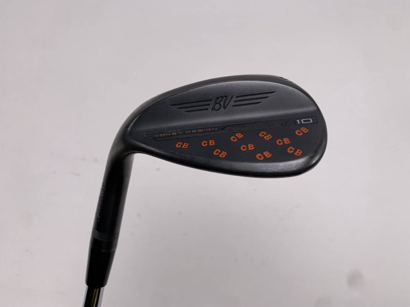 Titleist Vokey SM10 Jet Black Sand Wedge SW 56* 12D KBS Hi-Rev 2.0 Stiff LH