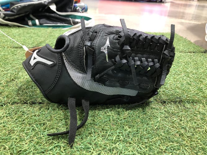 Black Mizuno Prospect RH Infield Baseball Glove 11" (Used)