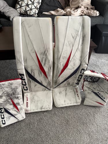 33" 2025 CCM Axis XF Pro Regular Goalie Full Set Pro Stock (Used)
