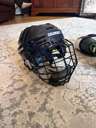NCAA Bauer Re-Akt 75 Pro Stock hockey helmet